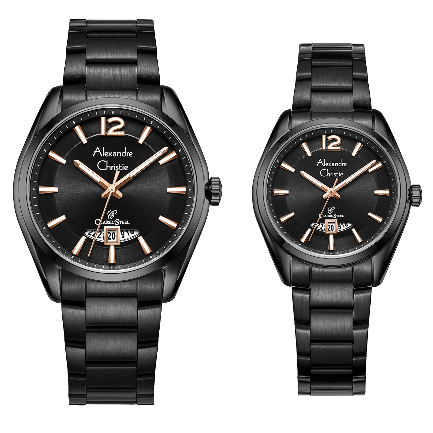 8679MDLDIPBARG Couple's Classic Quartz Watch 40+32mm