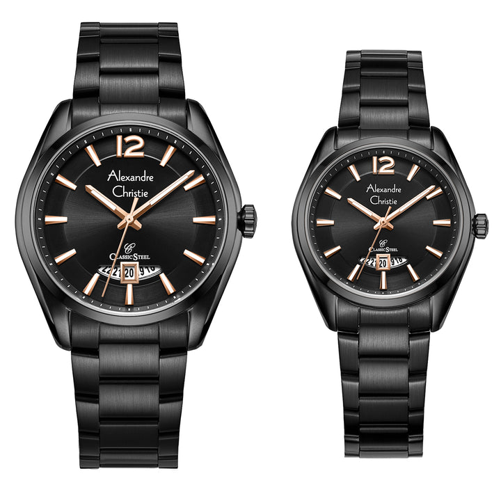 8679MDLDIPBARG Couple's Classic Quartz Watch 40+32mm