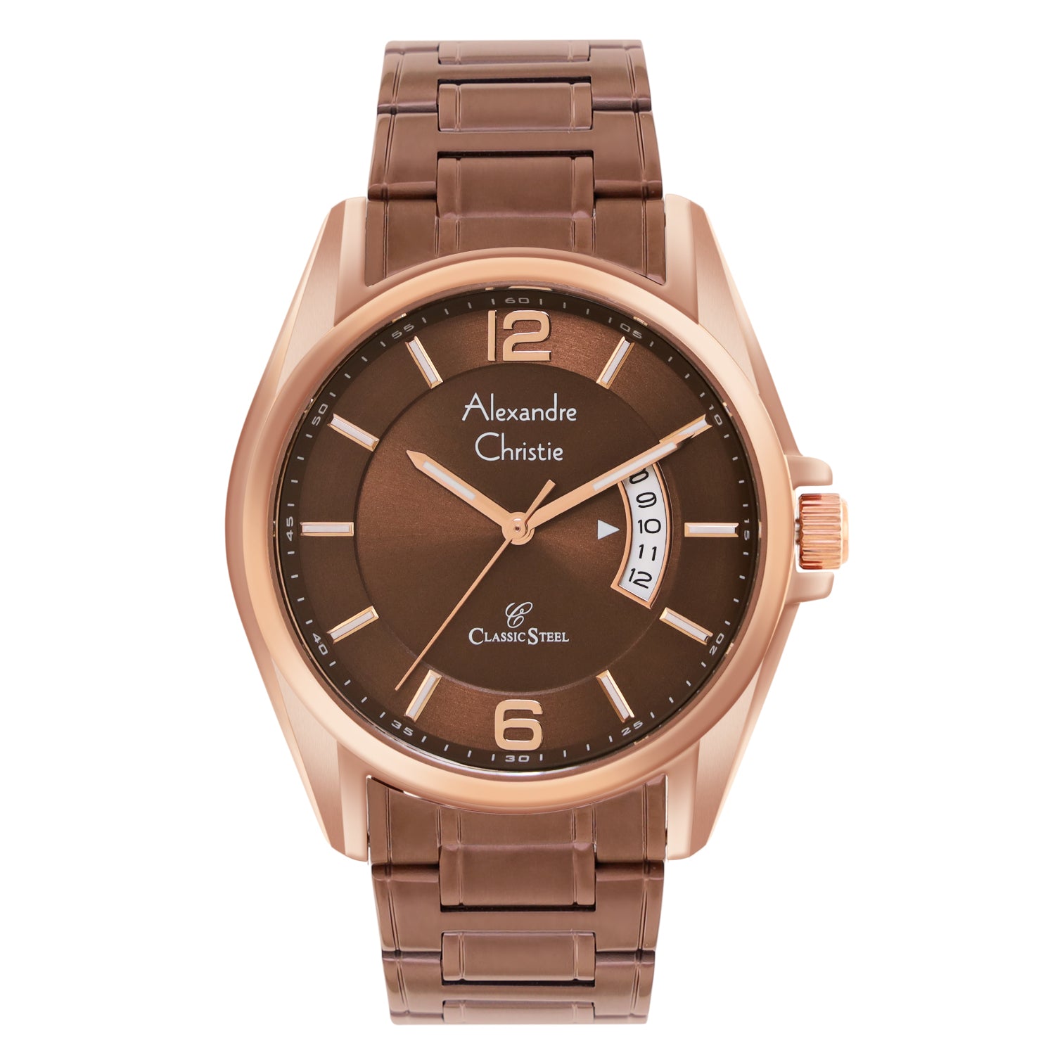 8684MDBROBO Men's Classic Quartz Watch 41mm