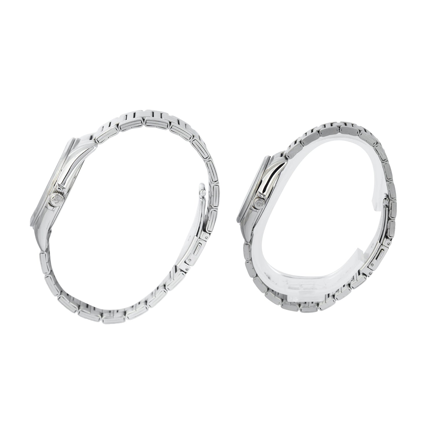 8684MDLDSSSL Couple's Classic Quartz Watch 41+32mm