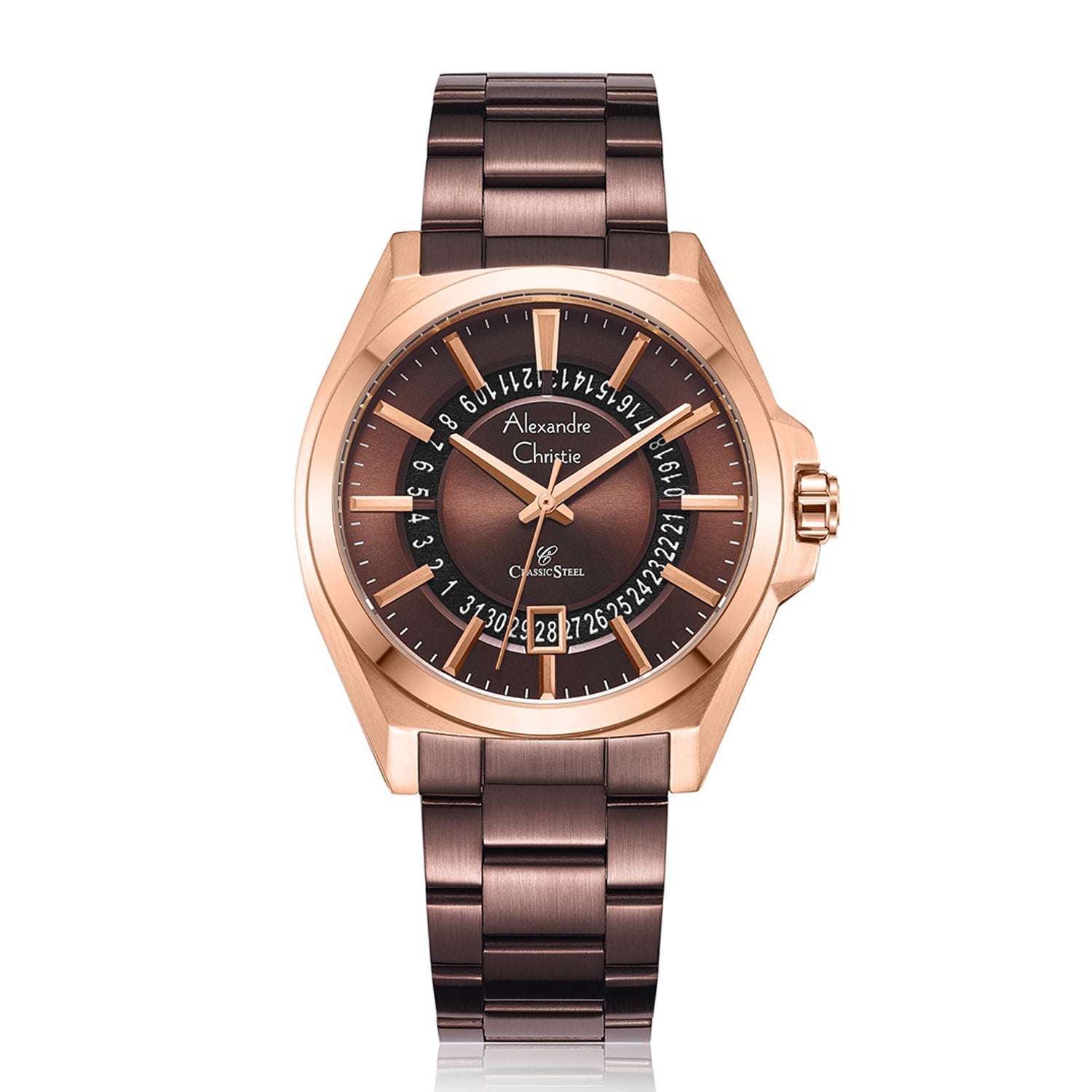 8688MDBROBO Men's Classic Quartz Watch 40mm