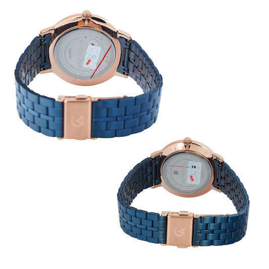 8692MHLHURBU Couple's Classic Quartz Watch 40+32mm