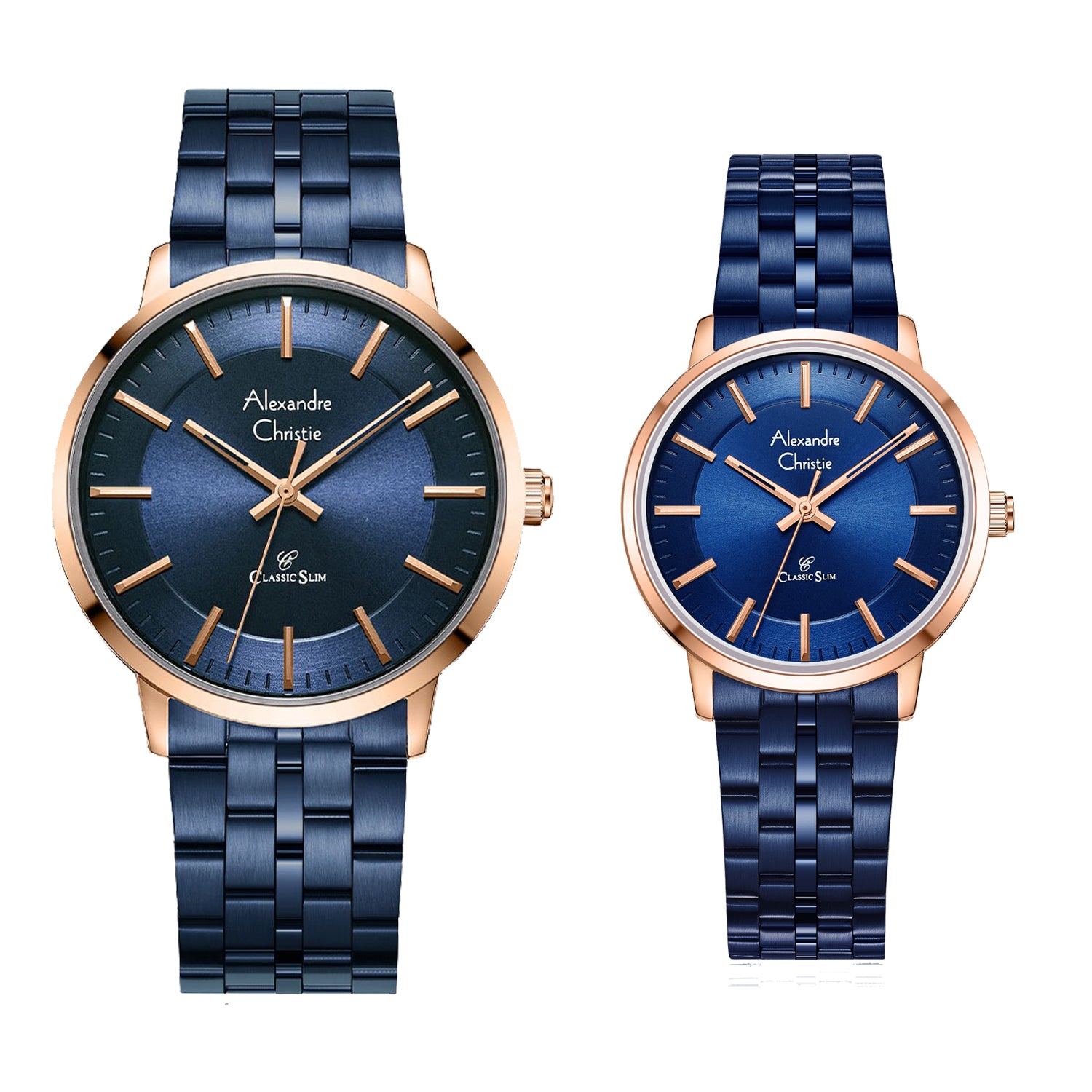 8692MHLHURBU Couple's Classic Quartz Watch 40+32mm