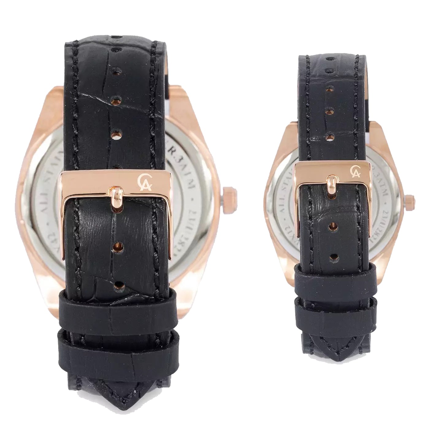 8695MDLDRGBU Couple's Classic Quartz Watch 40+31mm