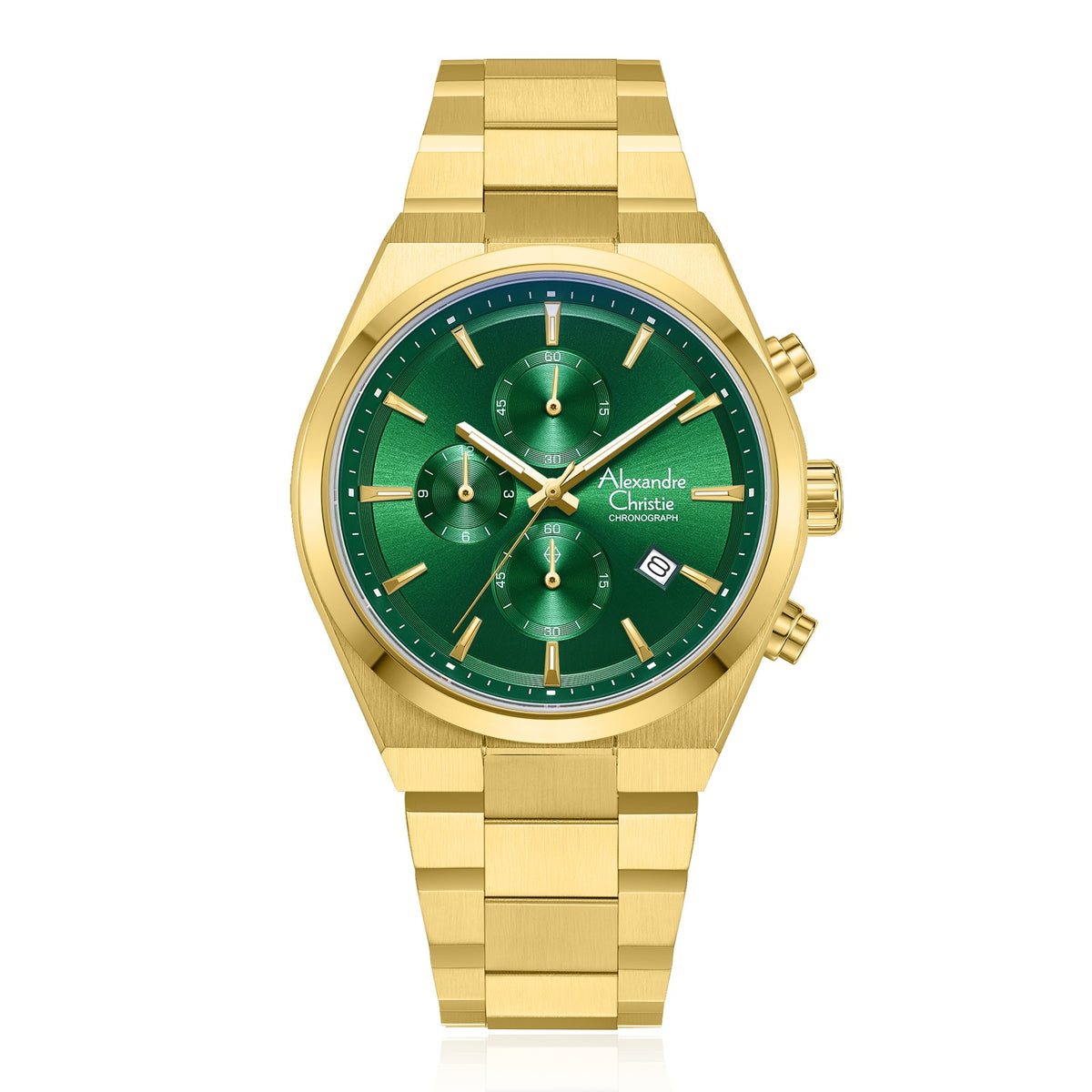 8697MCBGPGN Men's Chronograph Quartz Watch 41mm