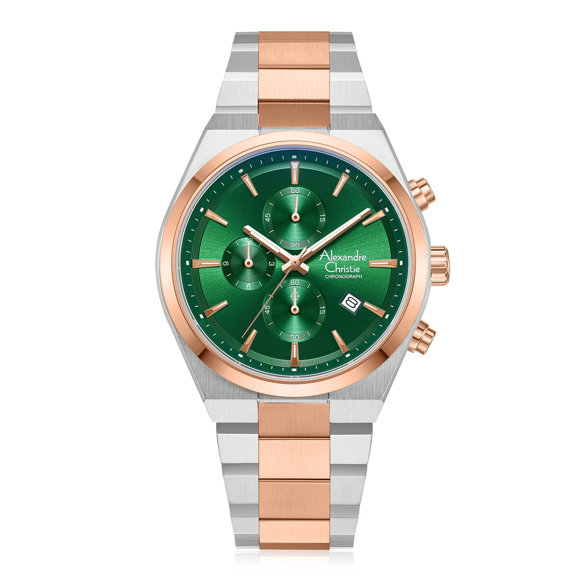 8697MCBTRGN Men's Chronograph Quartz Watch 41mm