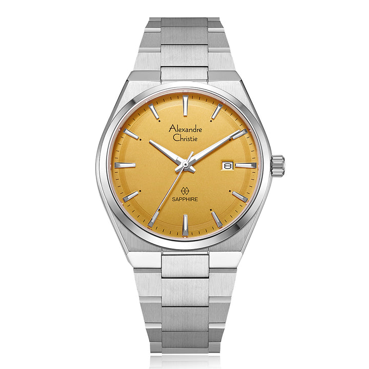 8697MDBSSYL Men's Classic Quartz Watch 39mm