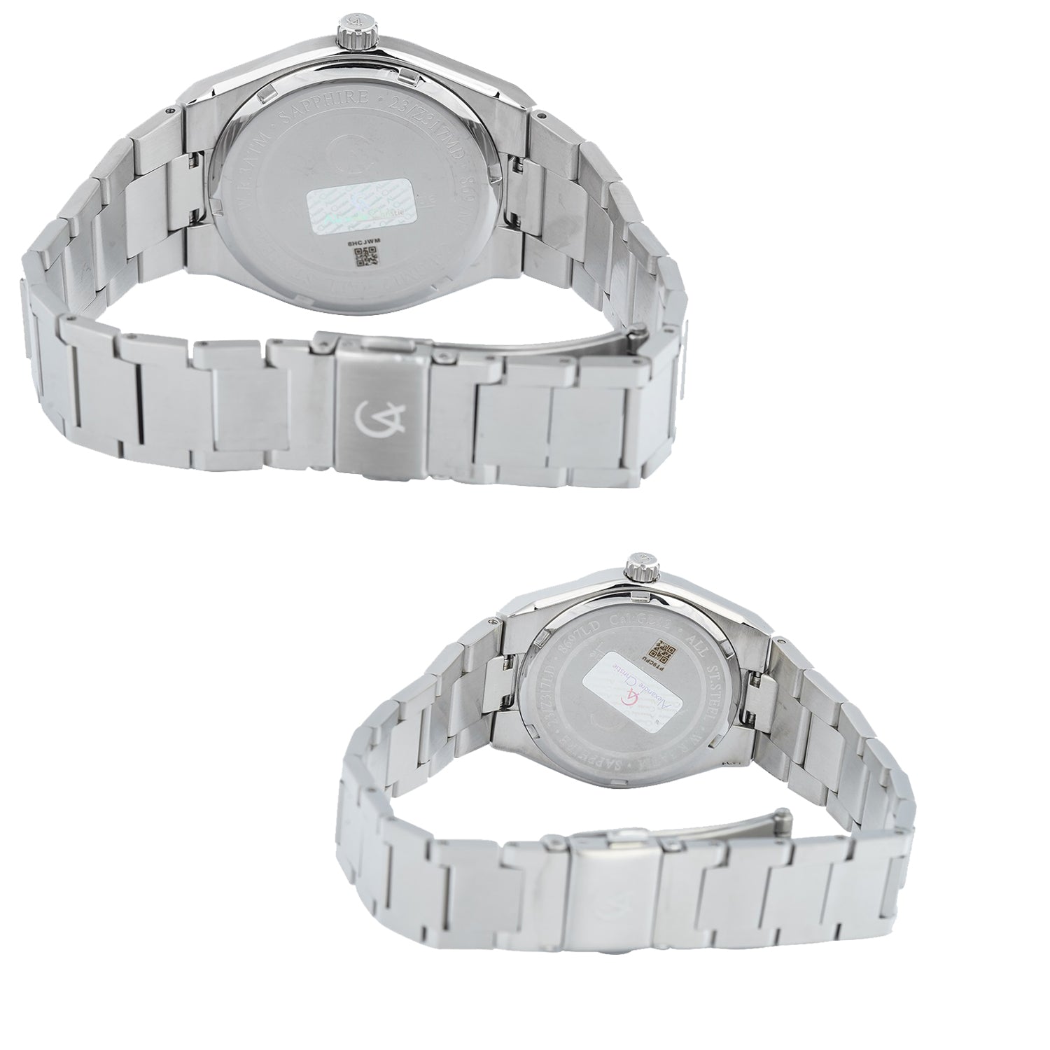 8697MDLDSSGN Couple's Classic Quartz Watch 39+32mm