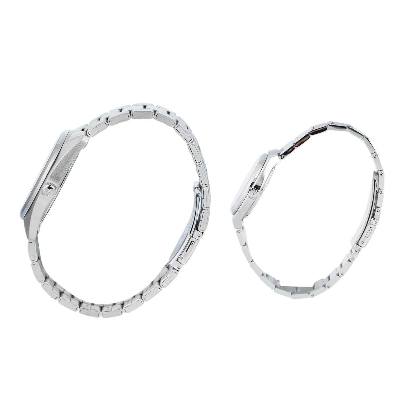 8697MDLDSSOR Couple's Classic Quartz Watch 39+32mm