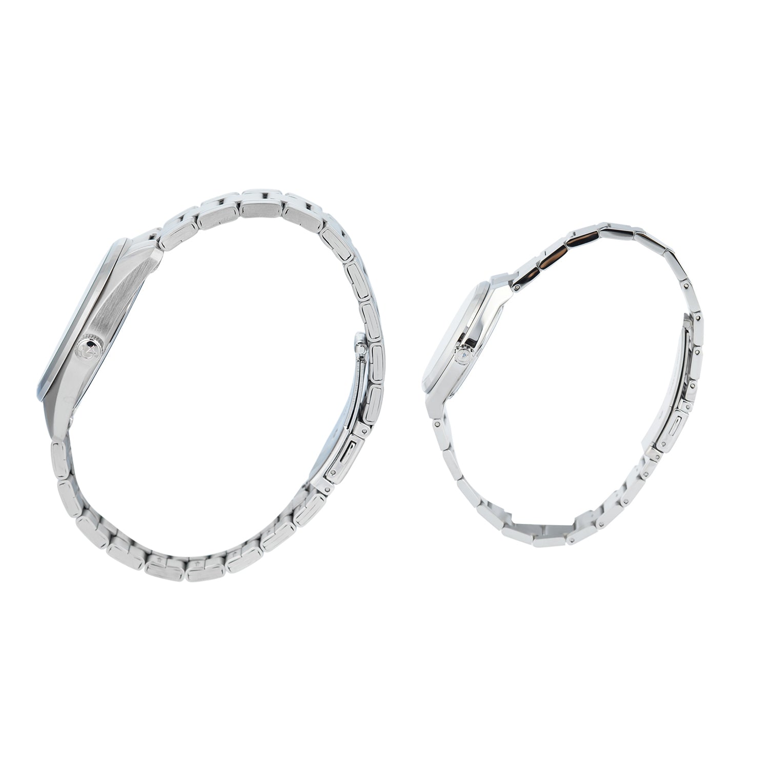 8697MDLDSSSL Couple's Classic Quartz Watch 39+32mm