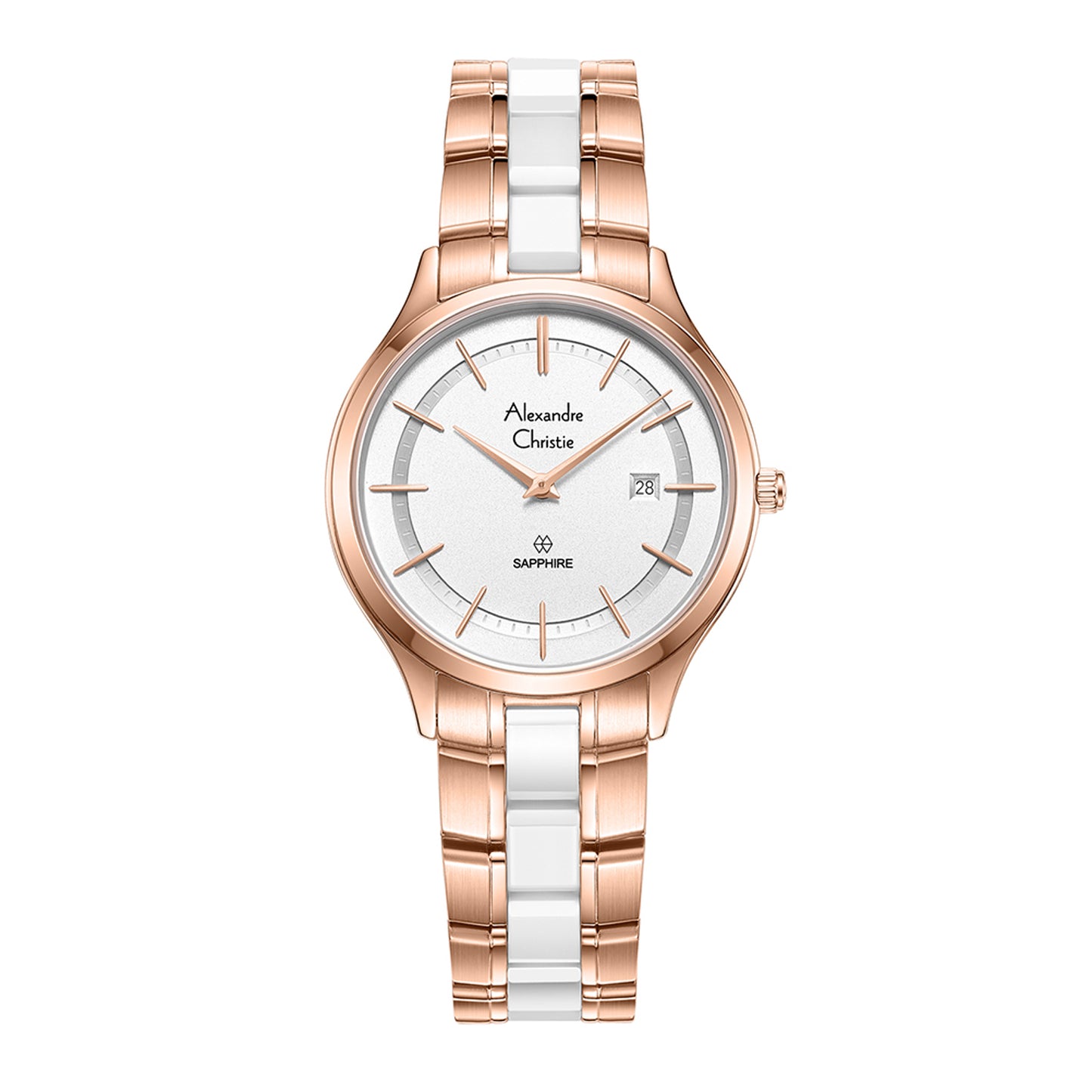 8707LDBRGSL Women's Classic Quartz Watch 33mm