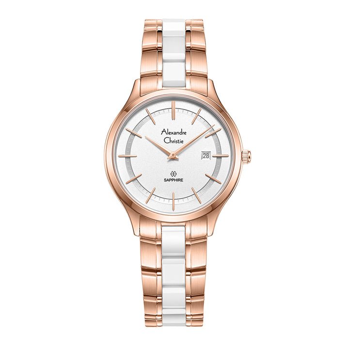 8707LDBRGSL Women's Classic Quartz Watch 33mm