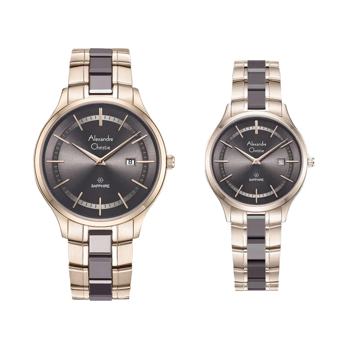 8707MDLDCGGR Couple's Classic Quartz Watch