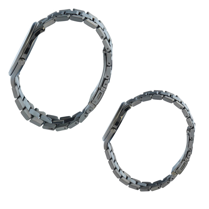 8707MDLDIGDG Couple's Classic Quartz Watch