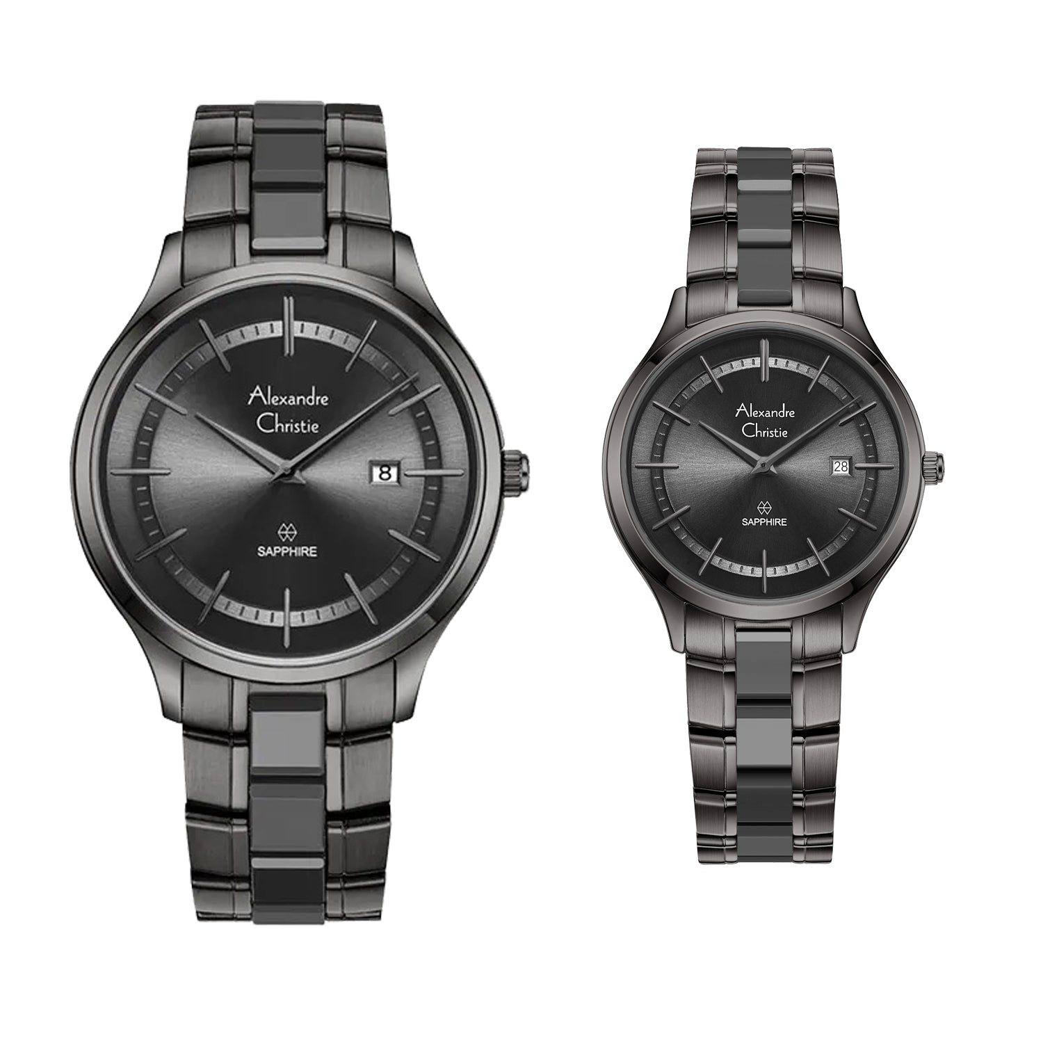 8707MDLDIGDG Couple's Classic Quartz Watch