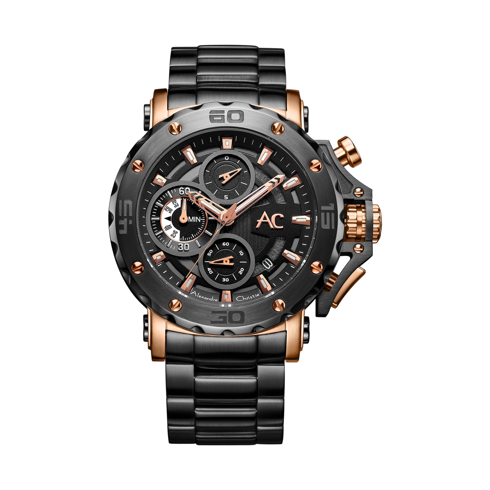 9205MCBBRBA Men's Chronograph Quartz Watch 47mm