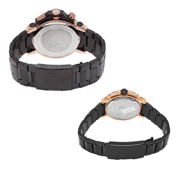 9205MCBFBRBA Couple's Multi-Function Quartz Watch 47mm+36mm
