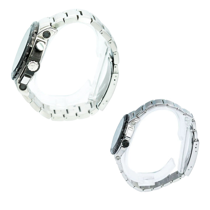 9205MCBFTBBA Couple's Multi-function Quartz Watch 47+36mm