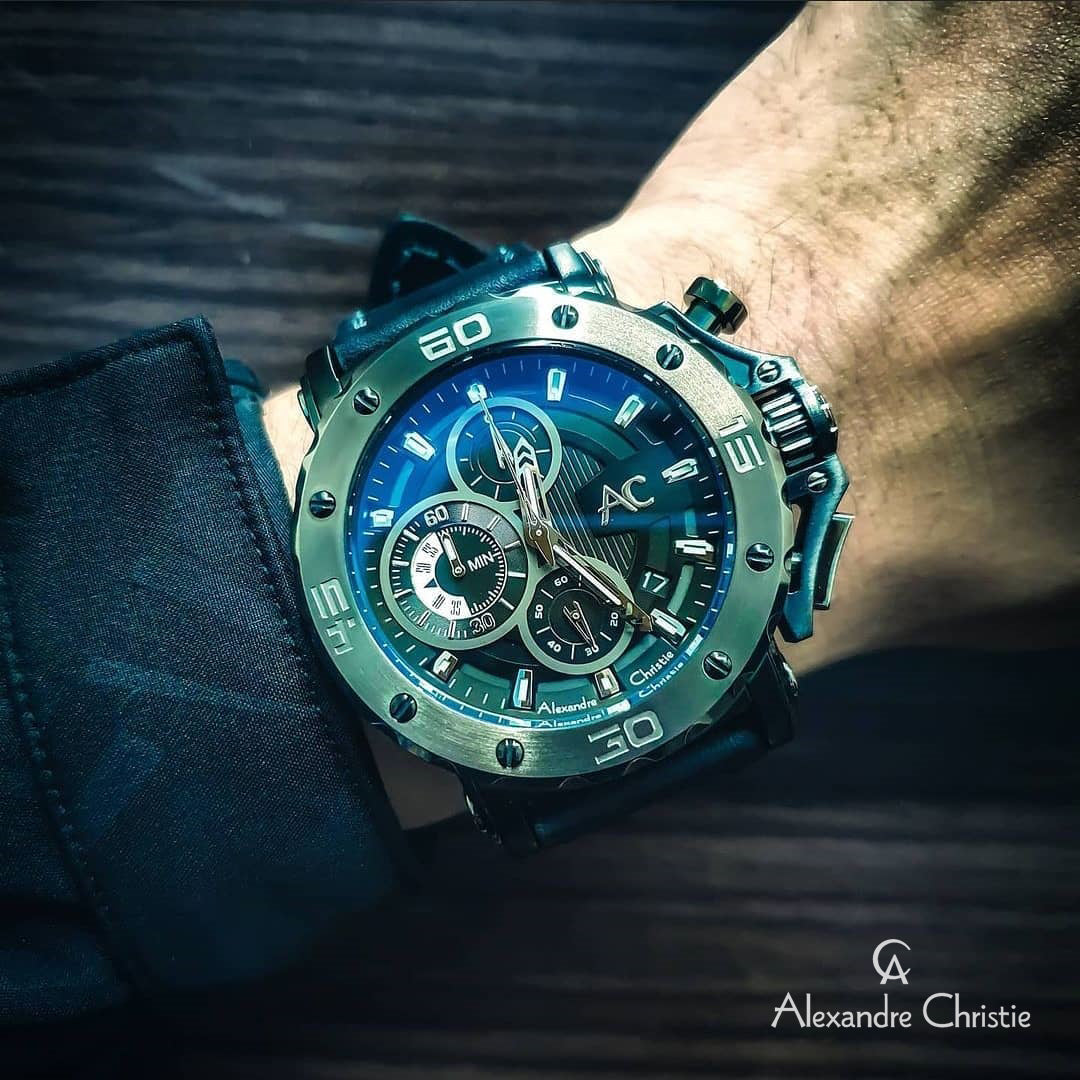 9205MCLEPBA Men's Chronograph Quartz Watch 47mm