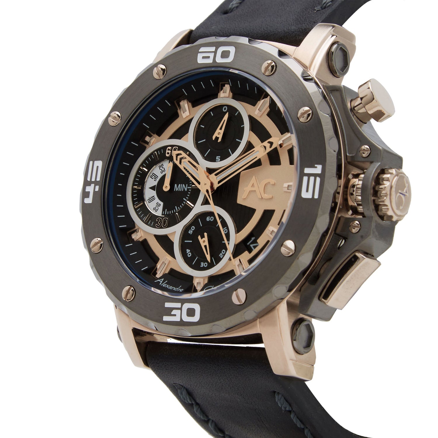 9205MCLGCBA Men's Chronograph Quartz Watch 47mm