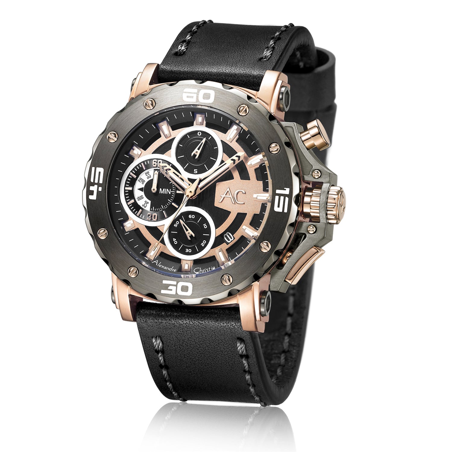 9205MCLGCBA Men's Chronograph Quartz Watch 47mm