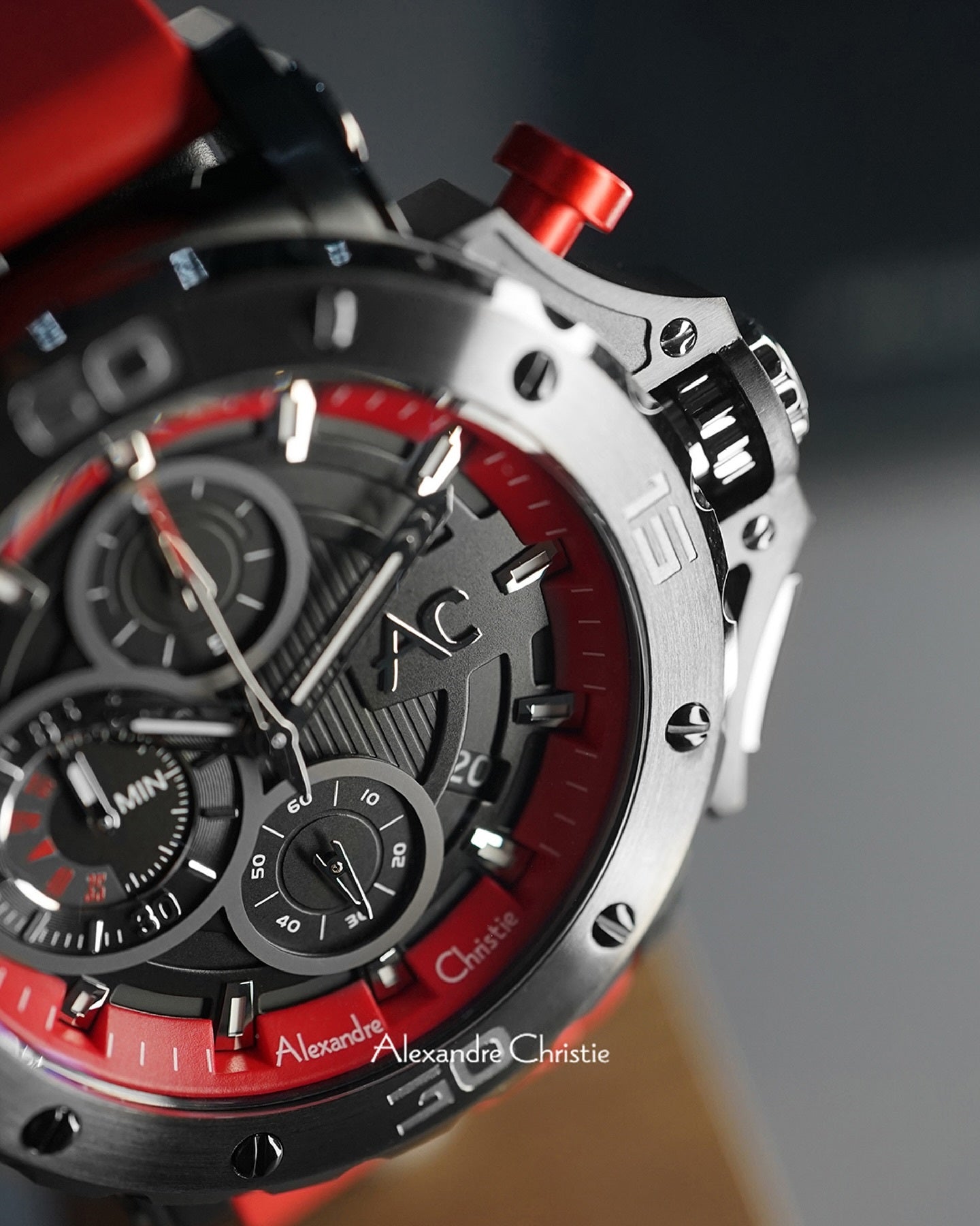 9205MCREPBARE Men's Chronograph Quartz Watch 47mm