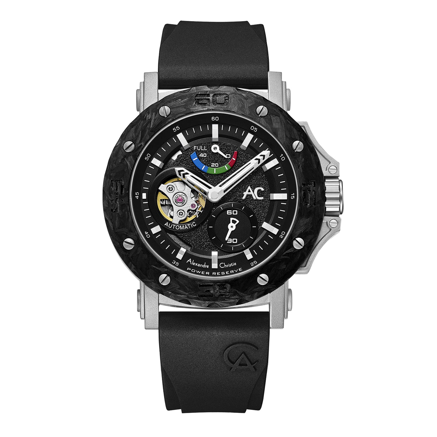 9205MPRTTBA Men's Power Reserve Automatic Watch 44mm