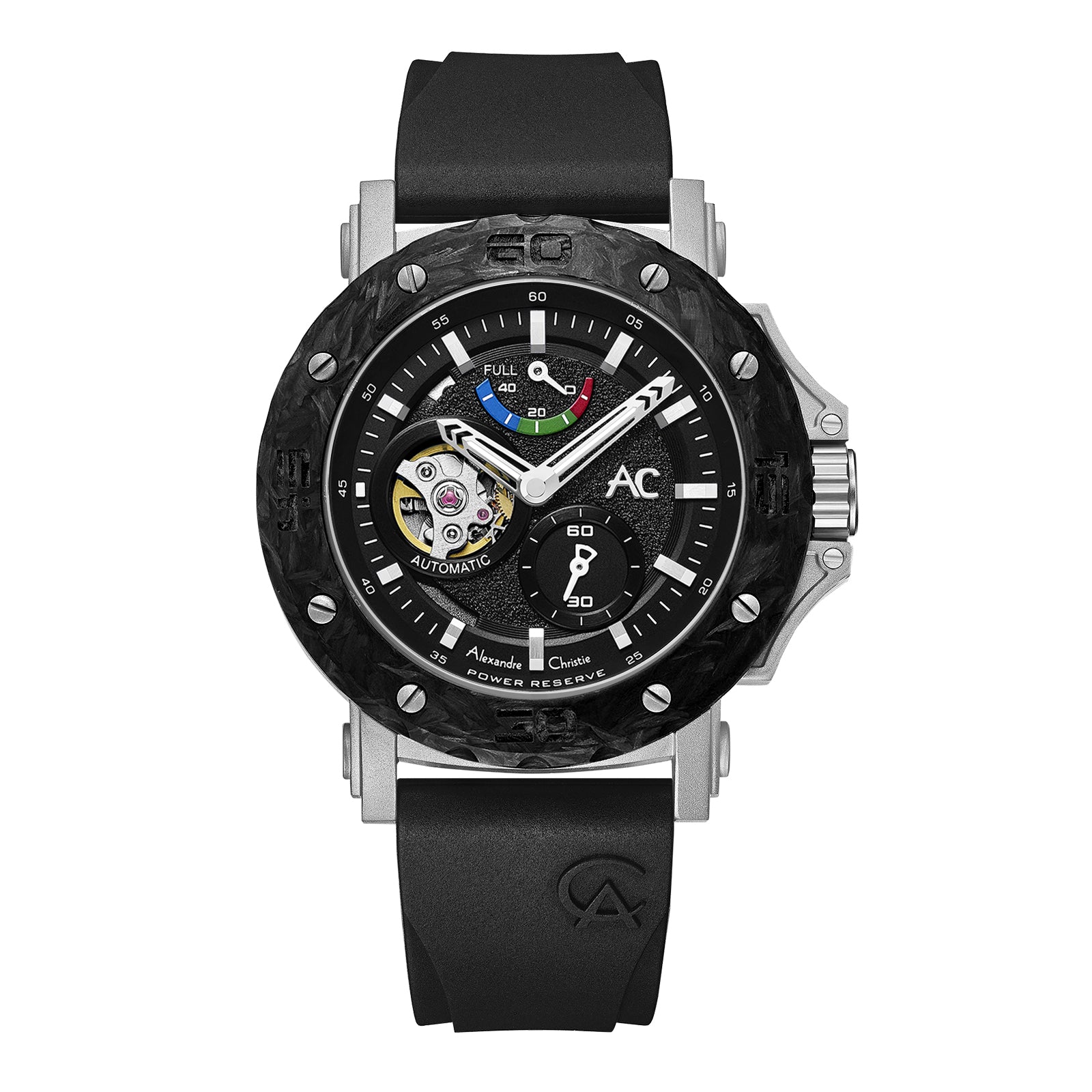 9205MPRTTBA Men's Power Reserve Automatic Watch 44mm