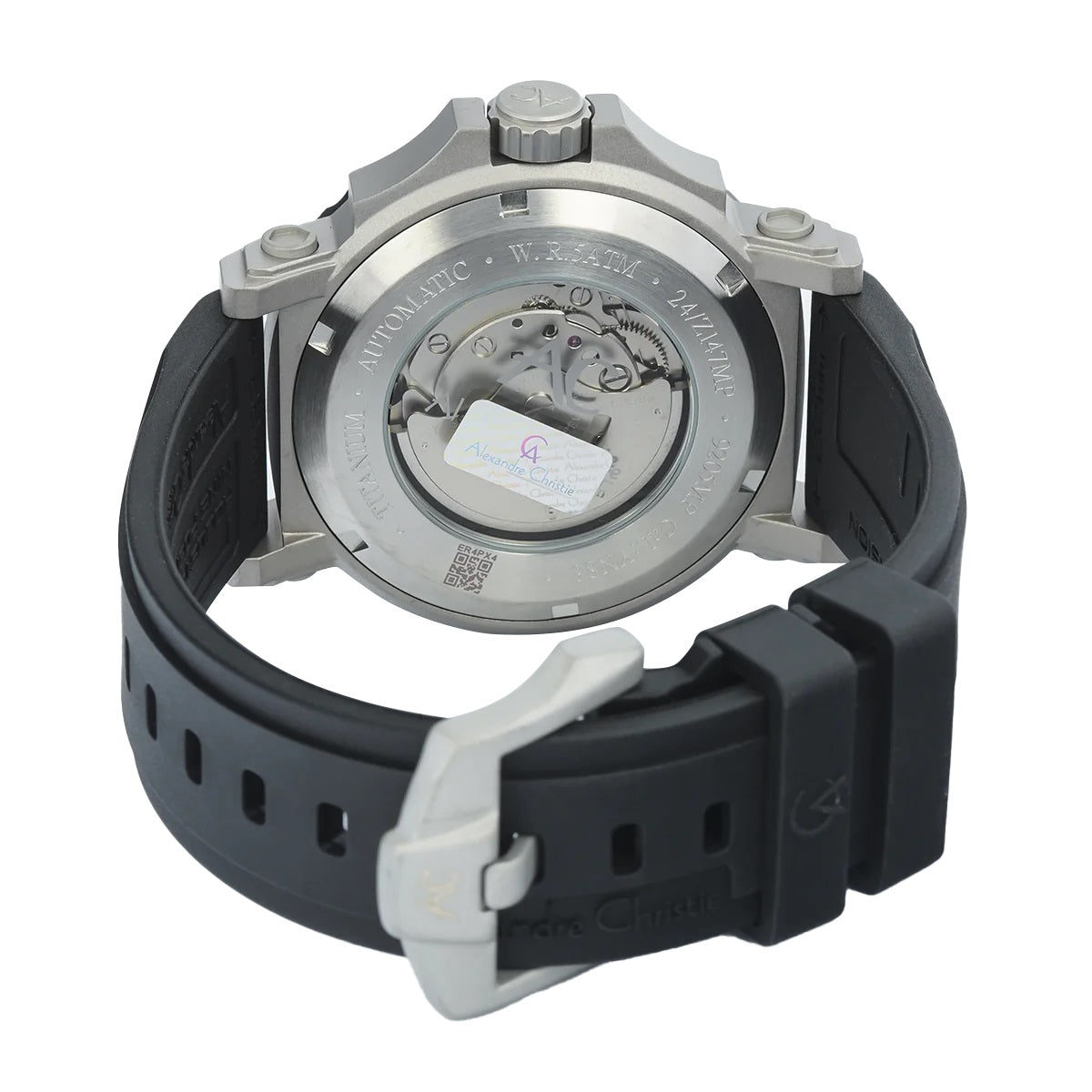 9205MPRTTBARE Men's Power Reserve Automatic Watch 44mm