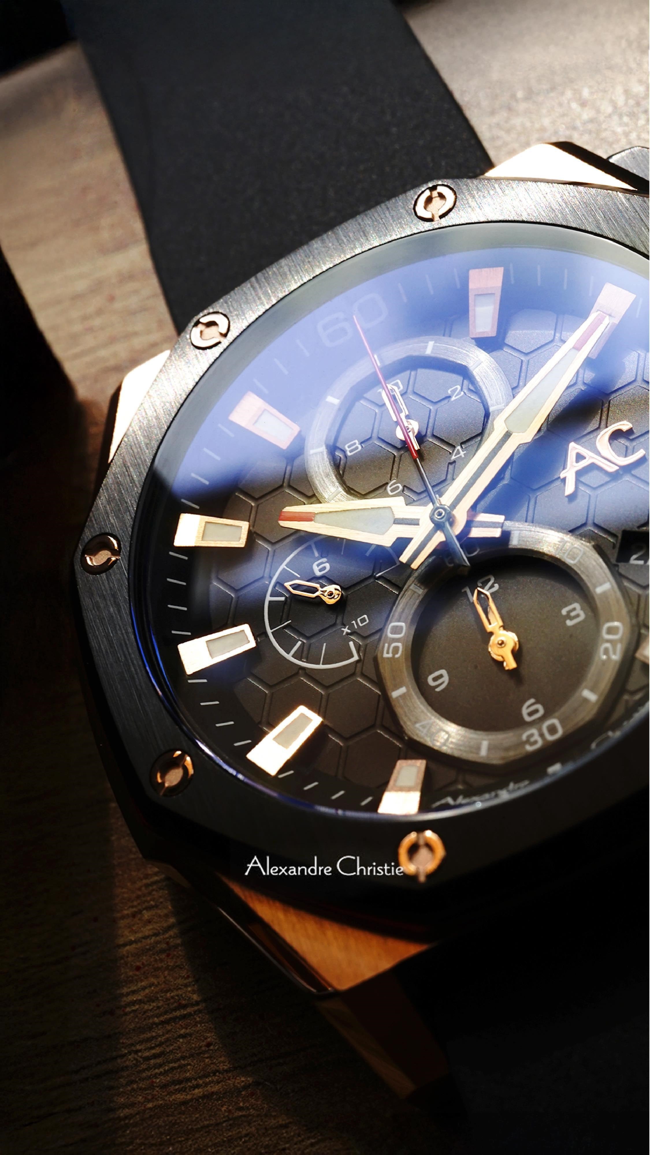 9601GCRBRBA Men's Chronograph Quartz Watch 45mm