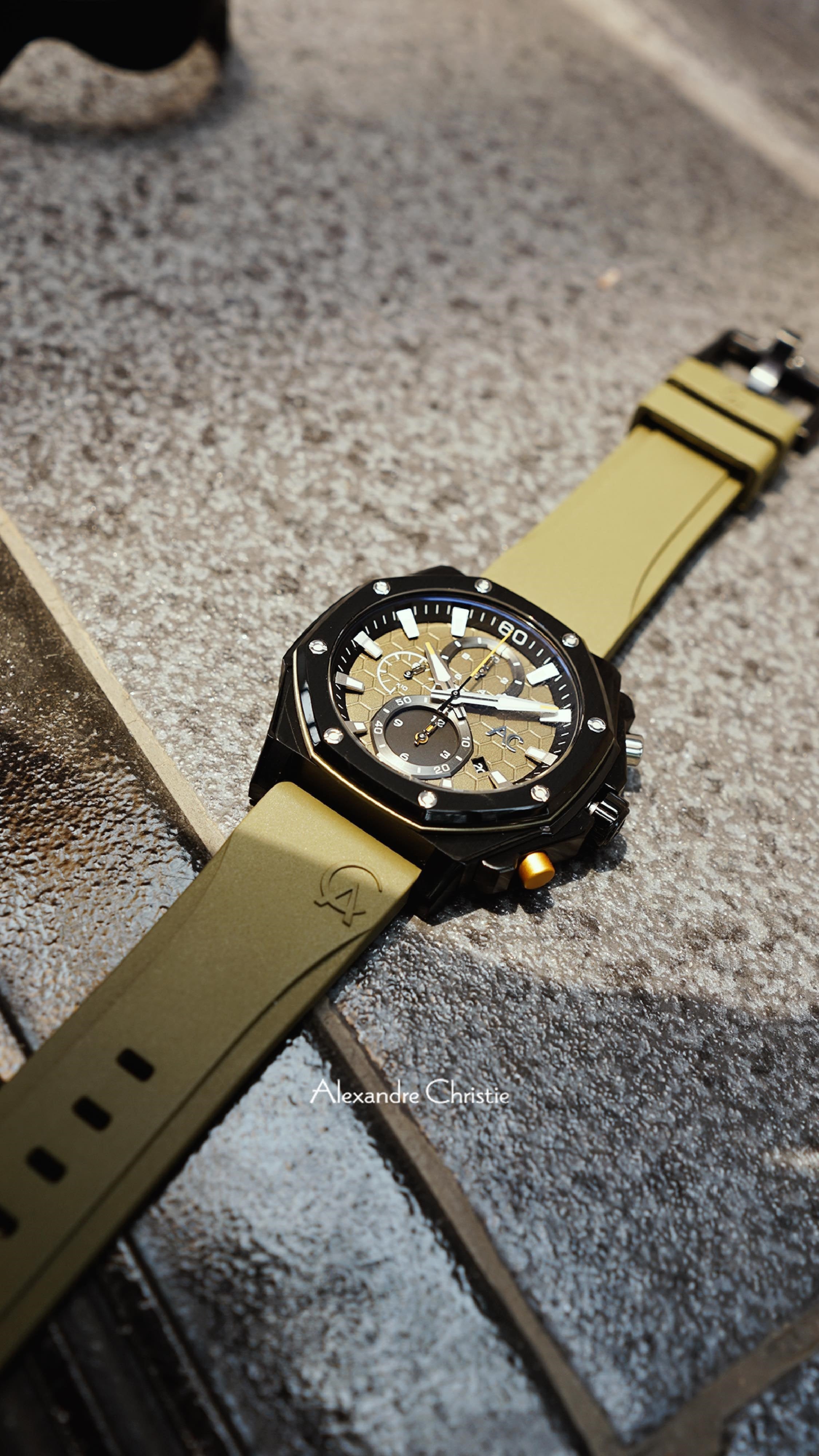 9601GCRIPGNYL Men's Chronograph Quartz Watch 45mm