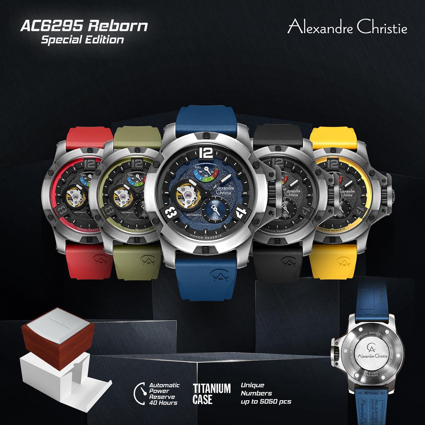 6295MPRTPBARE Men's Classic Automatic Watch 48mm