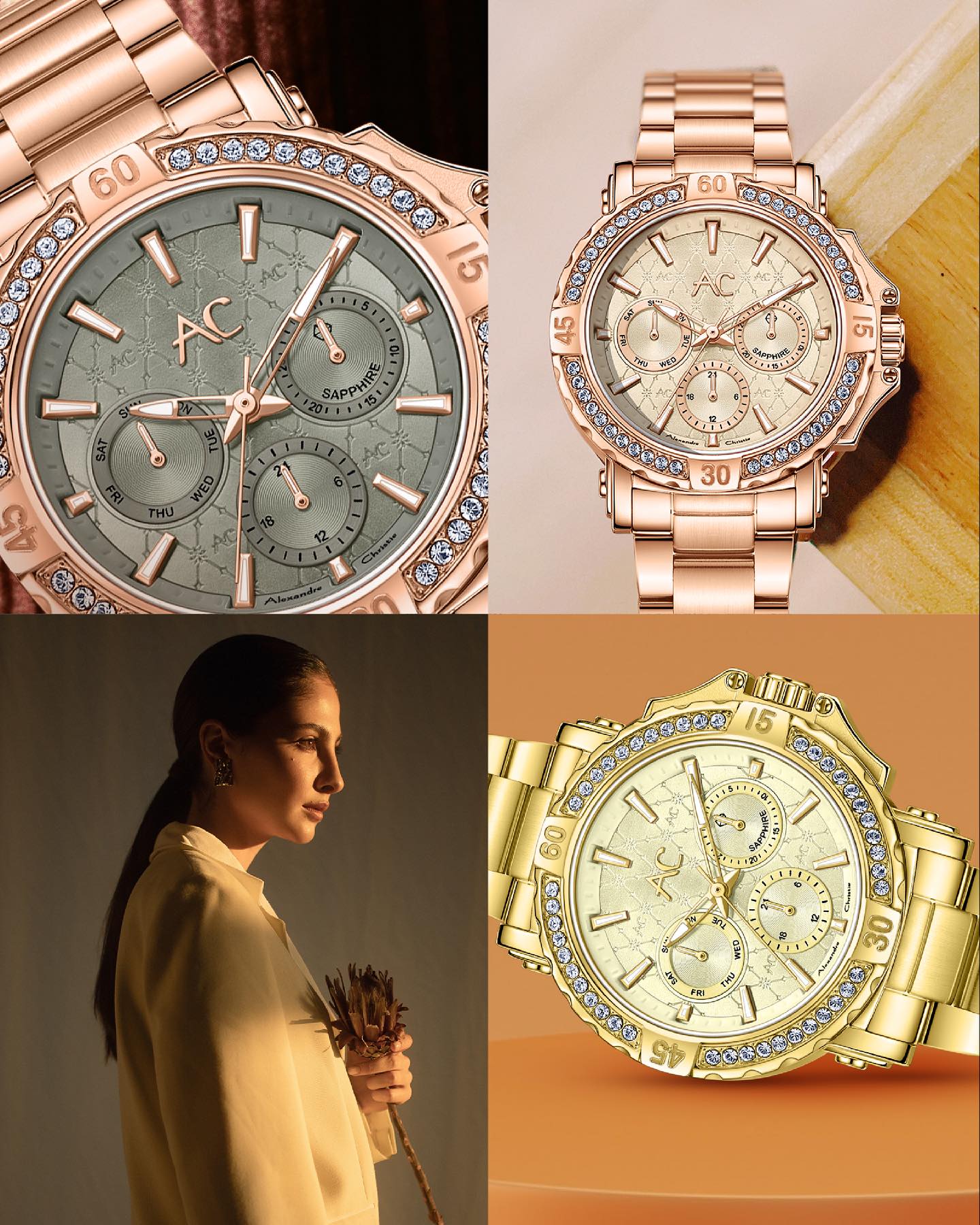 9205BFBRGPNDR Women's Multi-function Quartz Watch 36mm