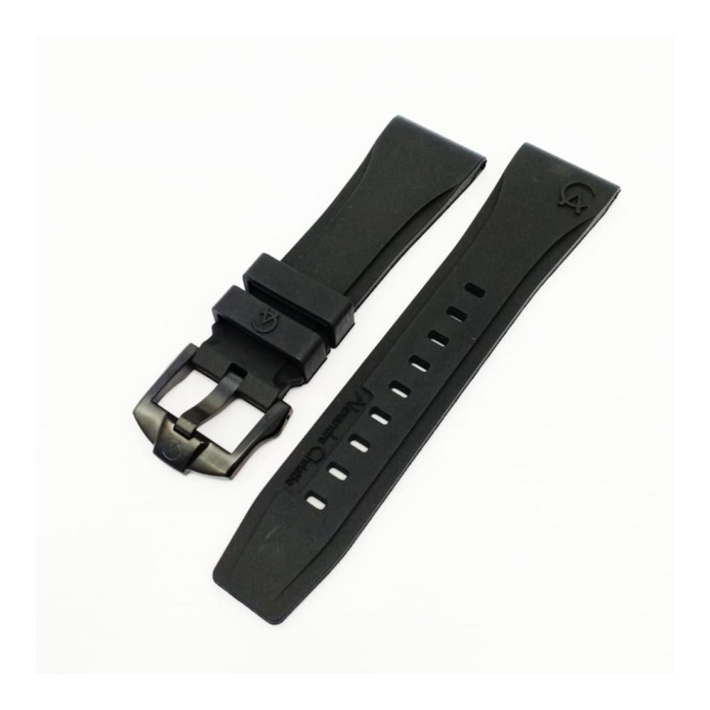 ACR24IPBA-V1 FKM Rubber Strap 24mm