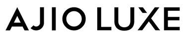 AJIO LUXE logo on a white background