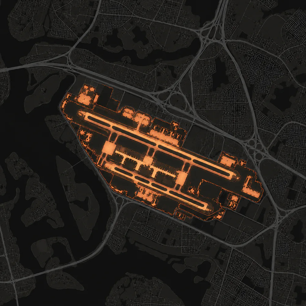 Map of Navi Mumbai International Airport