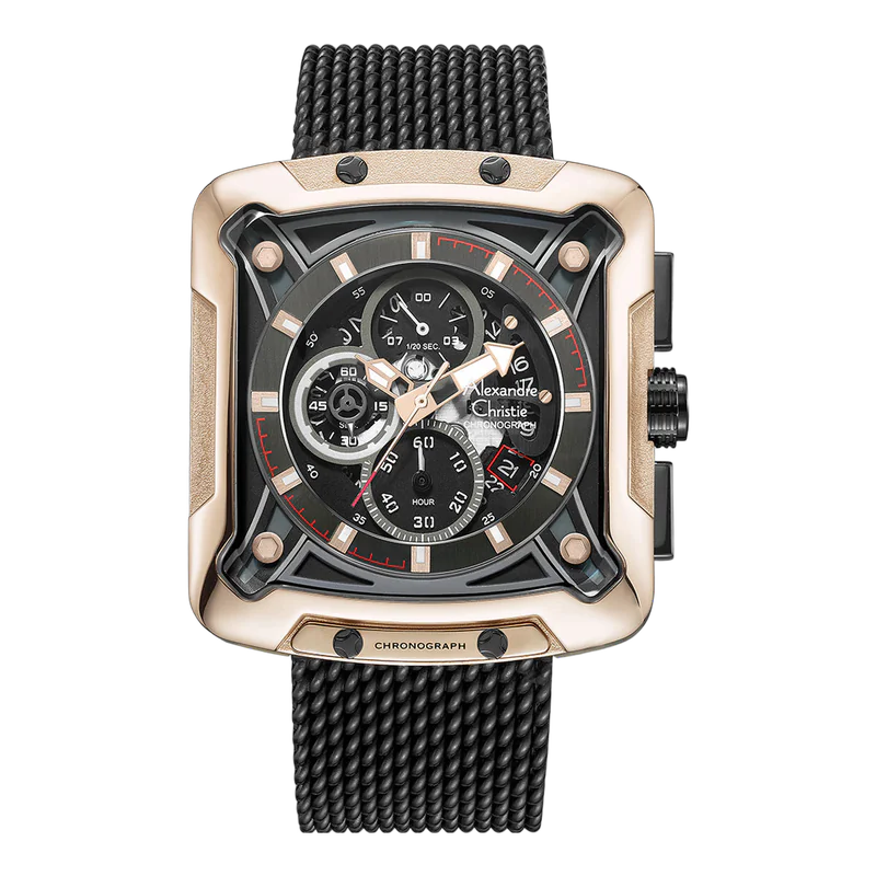 3030MCBCABA Men’s Chronograph Quartz Watch 44mm
