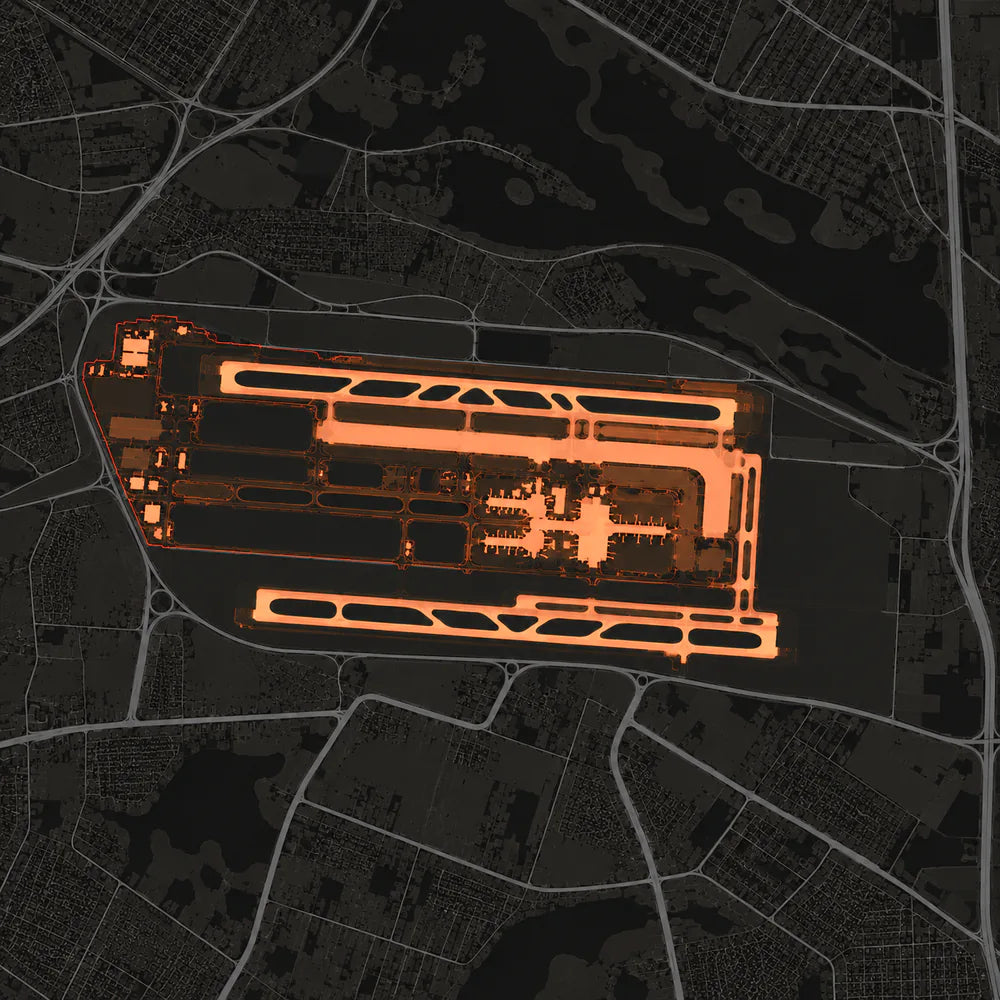 Map of Kempegowda International Airport