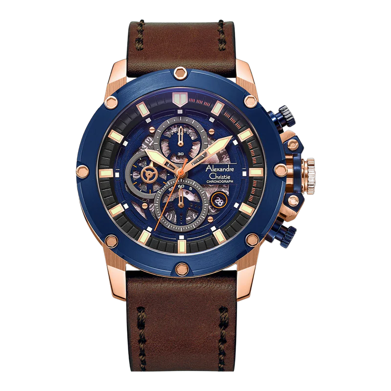 6564MCLURBU Men’s Chronograph Quartz Watch 46mm