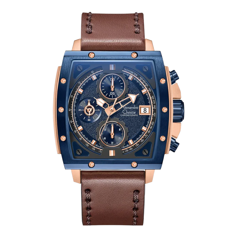 6376MCLURBU Men’s Chronograph Quartz Watch 44mm