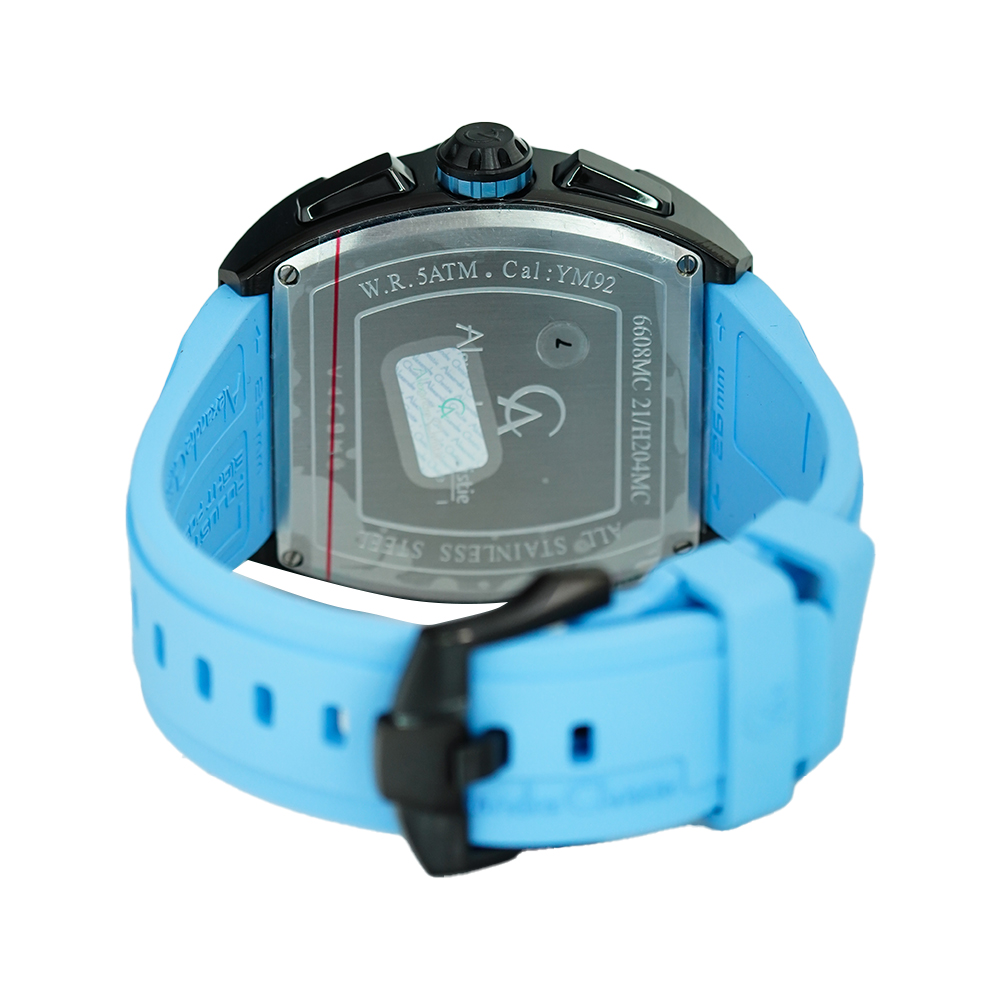 AC 6608 MCR Chronograph For Men Aquatic Blue Alexandre Christie India
