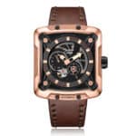AC 3030 MAL Mech. Automatic Watch For Men - Brown Rose Gold