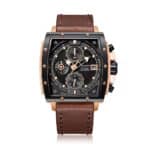 AC 6376 MCL Chronograph Watch For Men - Rose Gold Black