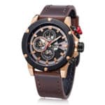 AC 6491 MCL Chronograph For Men - Brown Rose Gold