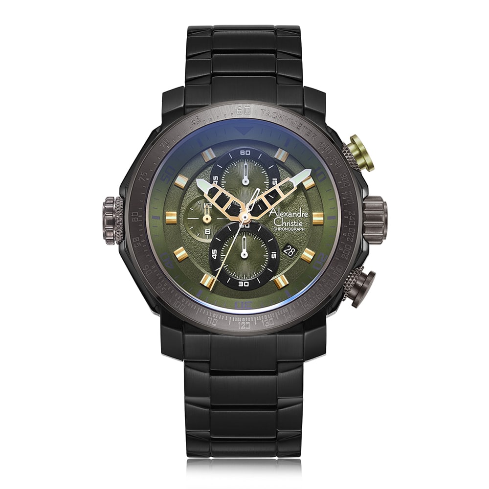 Alexandre Christie Men Watches -6455MCBURBU | Ramesh Watch Co. Hyderabad