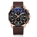 AC 6586 MCL Chronograph For Men - Rose Gold Brown