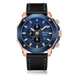 AC 6586 MCL Chronograph For Men - Rose Gold Blue