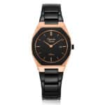 AC 8670 LDB Multifunction Watch For Women - Rose Gold Black