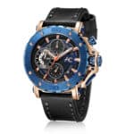 AC 9205 MCL Chronograph For Men - Rose Gold Blue
