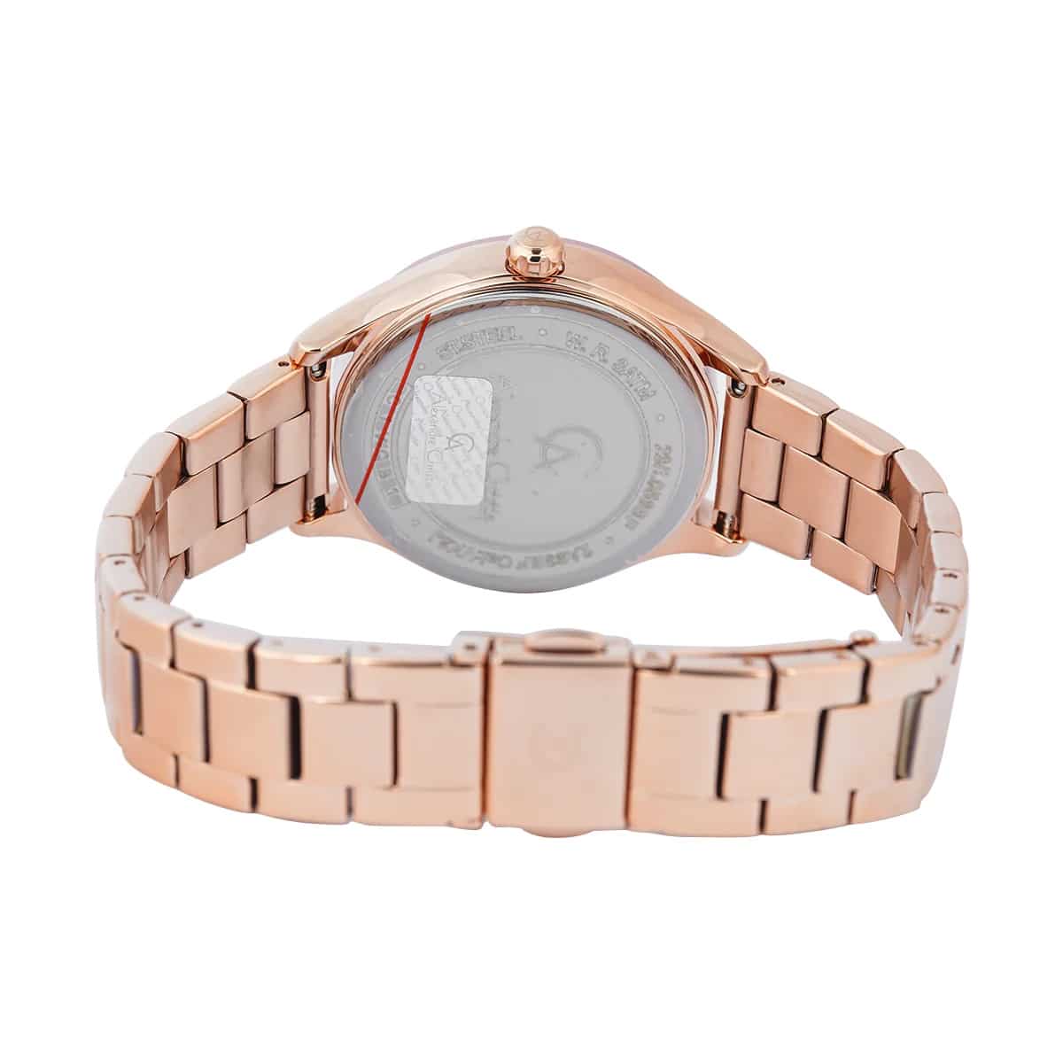 AC 2A93 BFB Ladies Multifunction Watch - Green Rose Gold - Alexandre ...